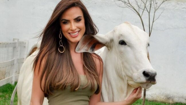 Nicole Bahls constrói ‘cidade particular’ em mansão de 20 mil m² com 18 quartos, 6 casas, heliponto e salão de beleza para amigos