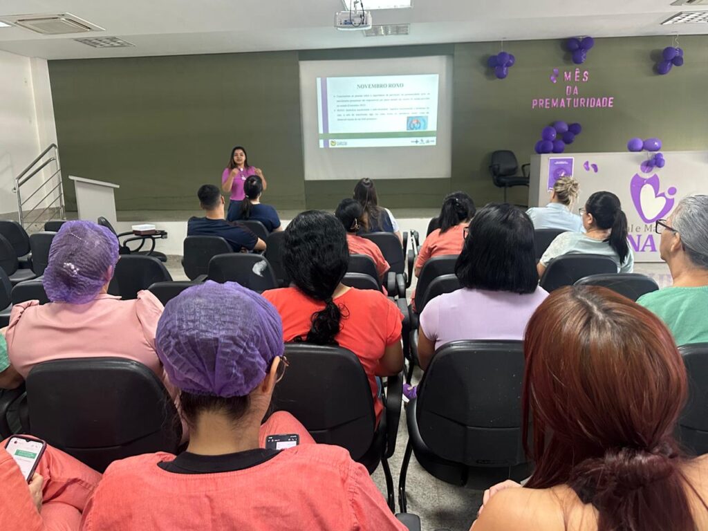 HMDI encerra Semana da Prematuridade com palestra voltada aos profissionais