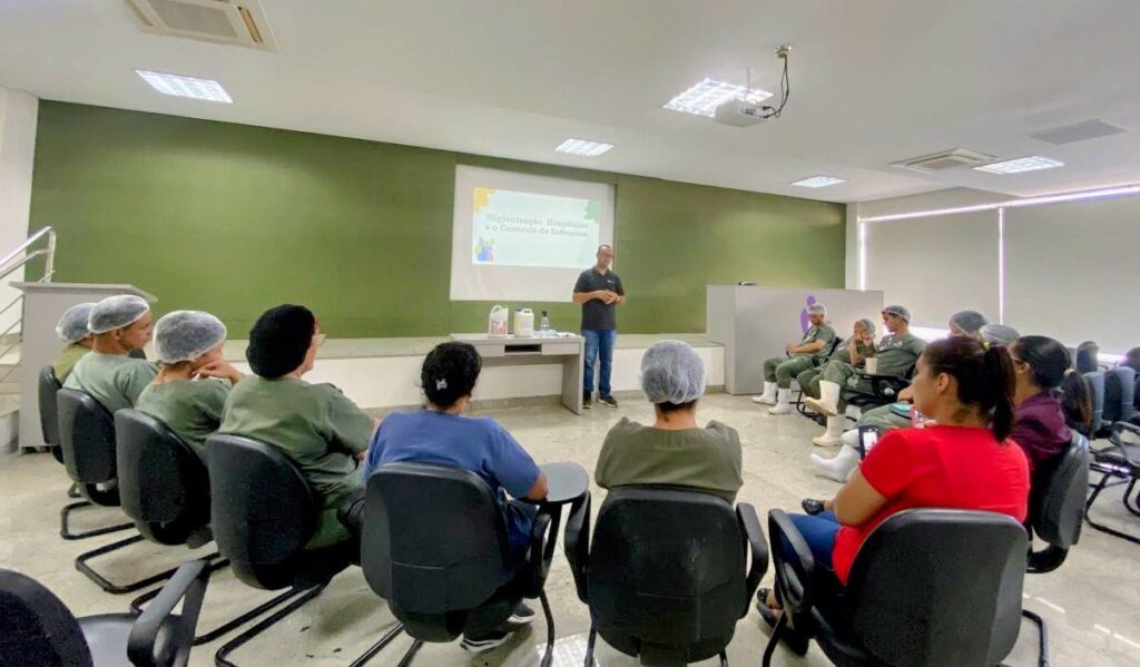 Boas práticas de higienização reforçam segurança no HMDI