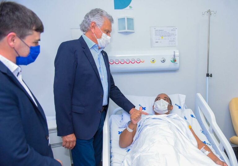Caiado anuncia início do atendimento geral no Hospital do Centro-Norte Goiano