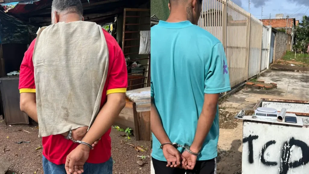 Polícia Civil prende dois suspeitos por tráfico em Aparecida de Goiânia