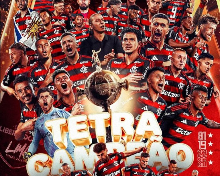 Flamengo dá o troco no Palmeiras e vence duelo por tetra da Copa Libertadores