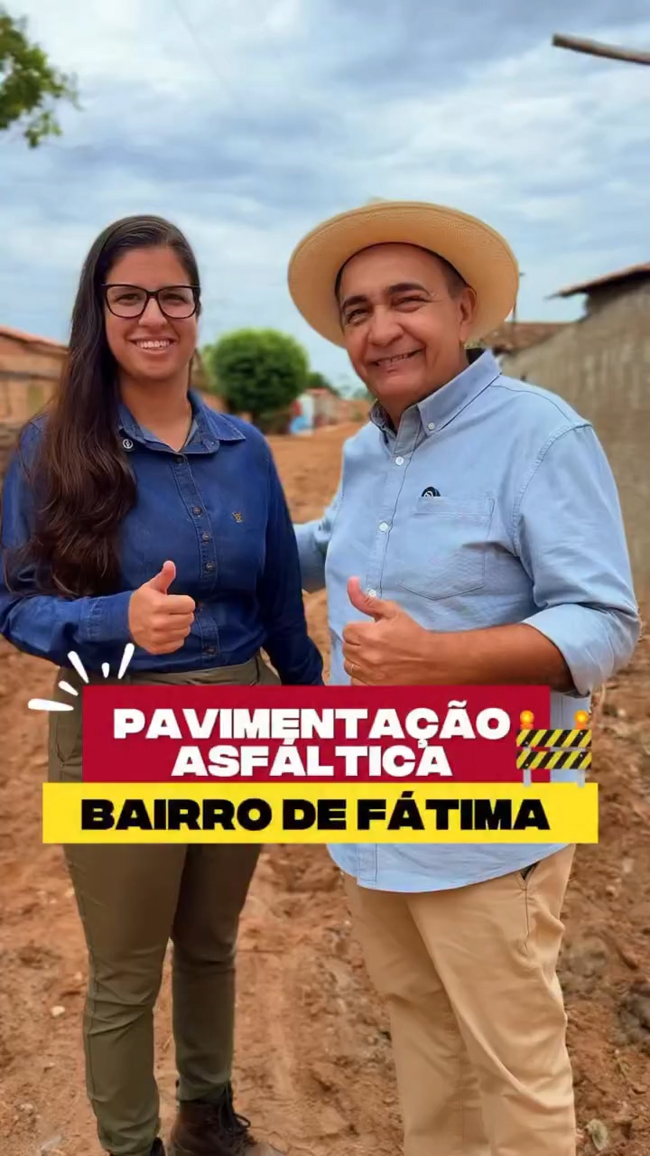 Zezo Aragão acompanha início de pavimentação asfáltica no Bairro de Fátima