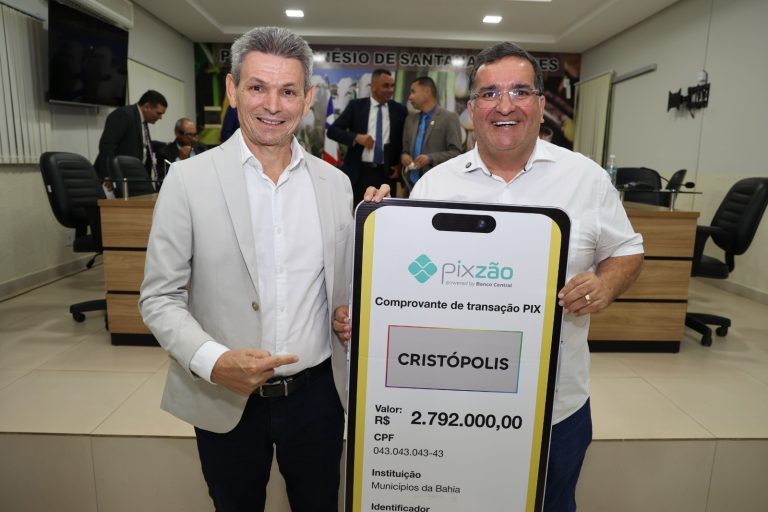 Prefeito de Cristópolis destaca mais de R$ 22 milhões em investimentos destinados por Antônio Henrique Júnior