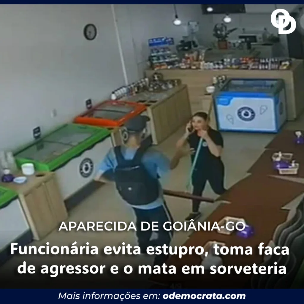 Funcionária evita estupro, toma faca de agressor e o mata em sorveteria