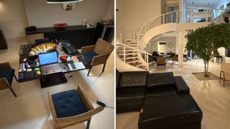 Quadrilha que aplicava golpe do falso advogado é presa em mansão de luxo em Guarujá