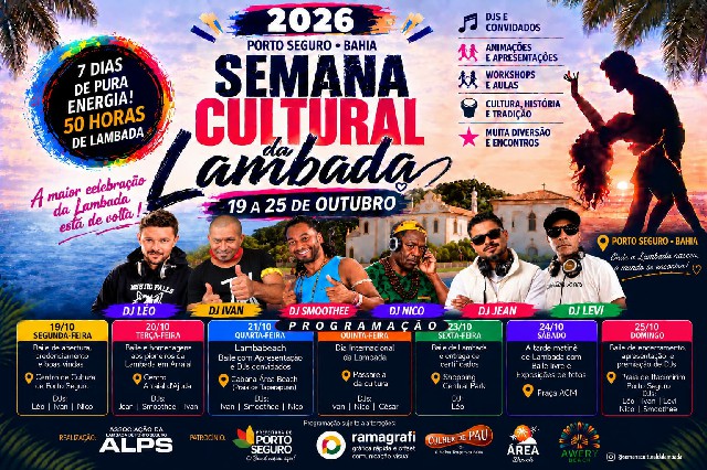 Porto Seguro entra no compasso da lambada