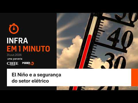 Infra em 1 Minuto: El Niño pode impactar conta de luz