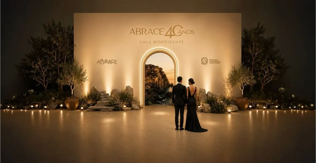 Abrace celebra 40 anos com gala beneficente na Embaixada da Itália