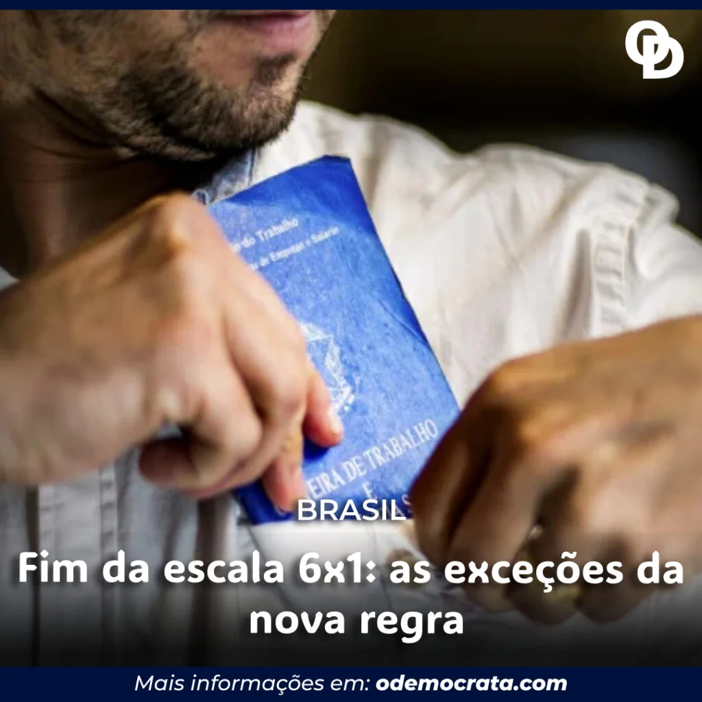 Fim da escala 6×1: veja quais profissionais ficam fora da nova regra
