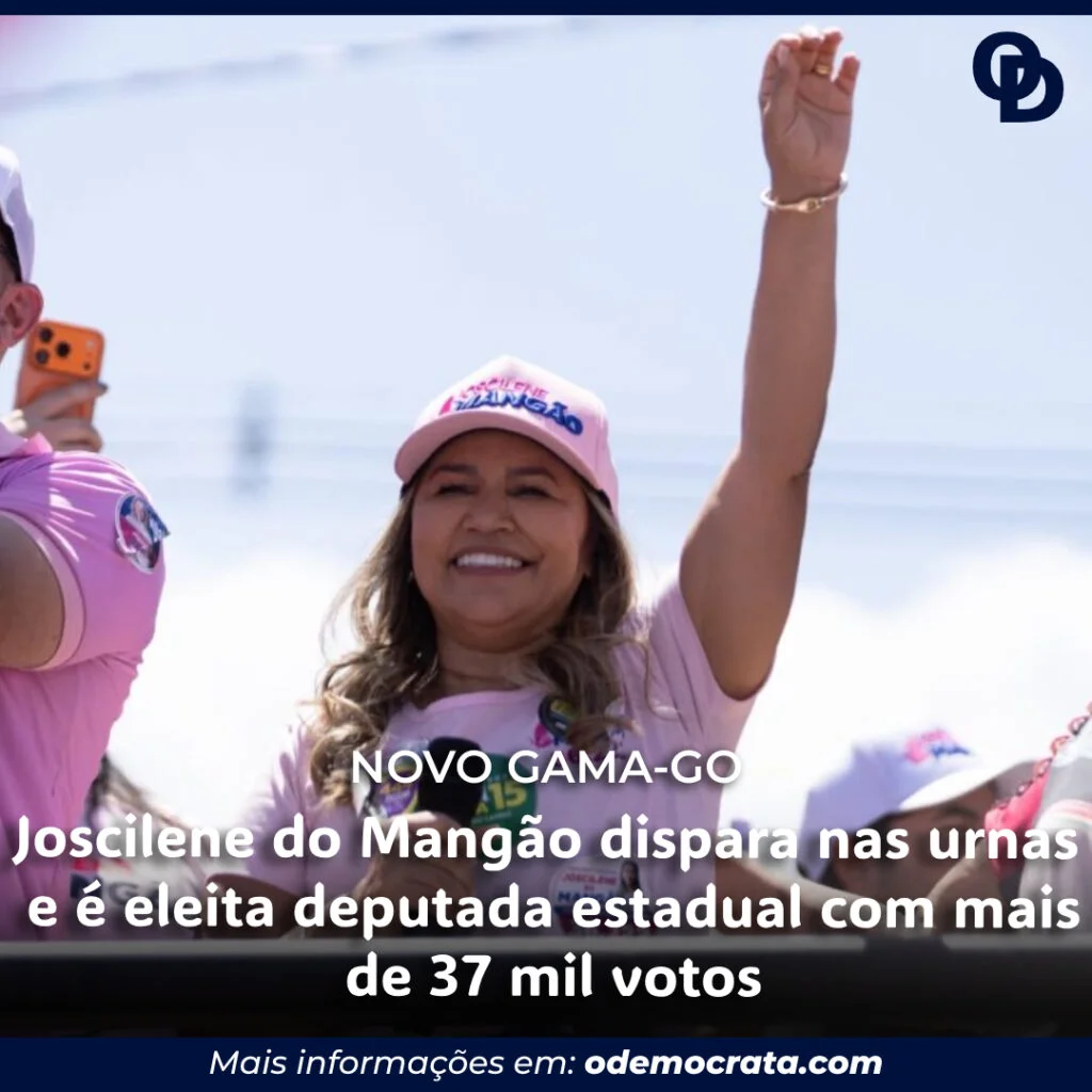 Joscilene do Mangão dispara nas urnas e é eleita deputada estadual com mais de 37 mil votos