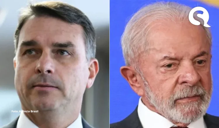 Pesquisa Quaest: Flávio Bolsonaro tem 45% e Lula 44% das intenções de votos no 2º turno