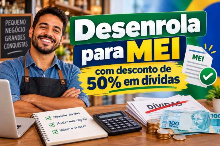 Governo lança novo Desenrola para MEI com desconto de 50% em dívidas