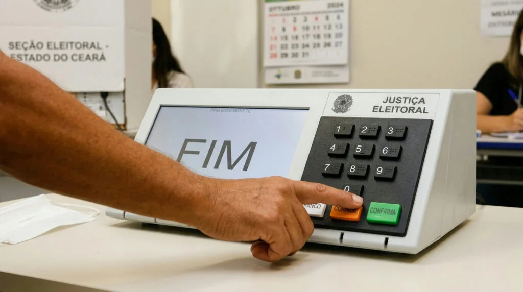 Ceará registra a menor taxa de abstenção do Brasil no primeiro turno