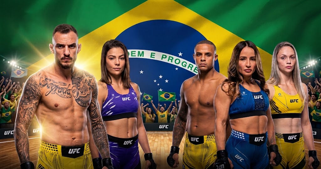 UFC Vegas 123: cinco brasileiros entram em ação neste sábado (31)