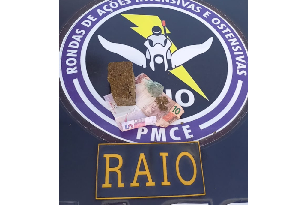 Homem é preso com mais de 100 gramas de maconha após tentar fugir de abordagem em Lavras da Mangabeira