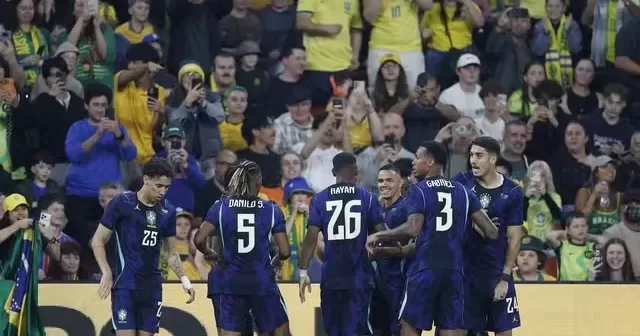 Seleção brasileira deslancha no segundo tempo e vence a Austrália