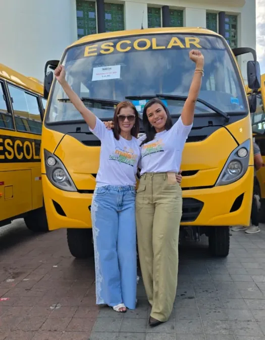 Laje recebe novo ônibus escolar para reforçar transporte de estudantes