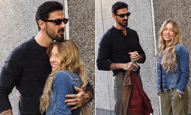 Sydney Sweeney filma reencontro com PDA com o galã co-estrela de A Empregada, Michele Morrone, no set da sequência