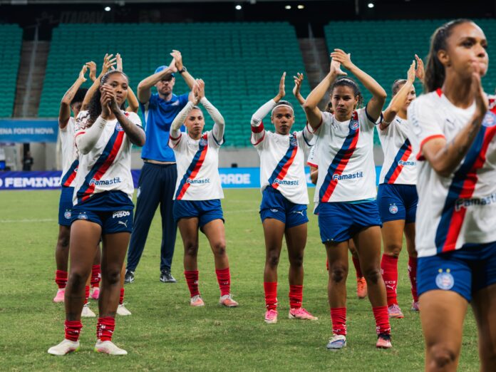 Bahia enfrenta Flamengo na Arena Fonte Nova pela semifinal da Copa do Brasil feminina