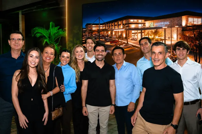 Junior Marabá acompanha nova etapa das obras do primeiro shopping do Oeste da Bahia